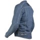 MBW JAMES DENIM JACKET - pánská džínová bunda na motorku