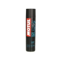 MOTUL E9 Wash & Wax 0,4L - čistící a leštící vosk ve spreji 