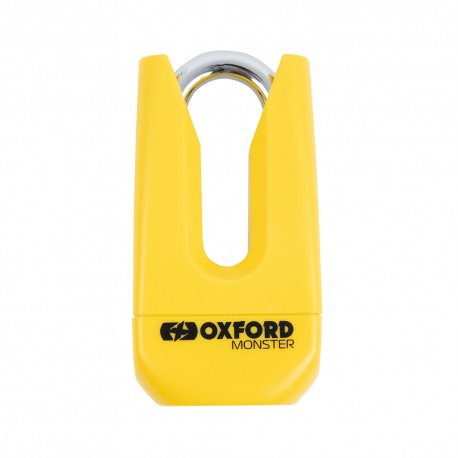 Zámek na kotouč OXFORD Monster, žlutý, průměr čepu 11mm