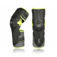 Motokrosové chrániče kolen ACERBIS X - Strong (černá - žlutá fluo)