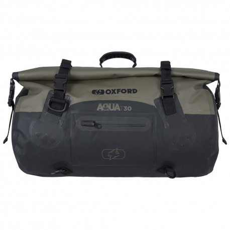 Vodotěsný vak OXFORD Aqua Roll Bags T-30 (khaki/černý) 30L