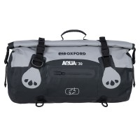 Vodotěsný vak OXFORD Aqua Roll Bags T-30 (černá/šedá) 30L