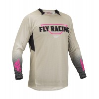 Motokrosový dres FLY RACING Evolution DST (červená, šedá)