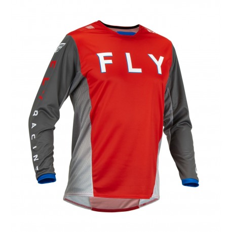 Motokrosový dres FLY RACING Kinetic Kore (černá, šedá)